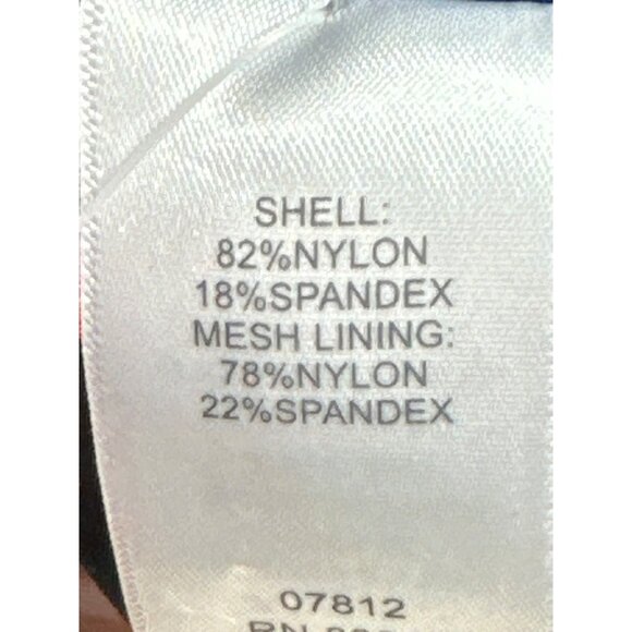 Swimsuits For All Size 46G Womens Floral Underwire Bra Tankini Top Nylon/Spandex - Picture 6 of 9